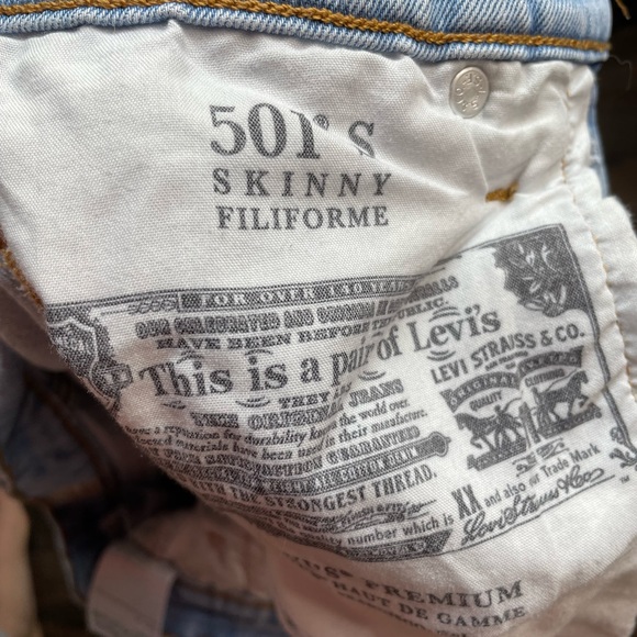Levi’s 501 skinny - size 24 - Picture 3 of 6